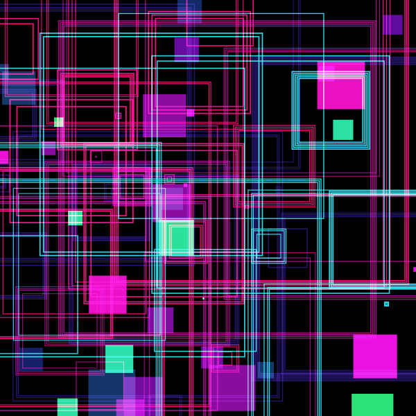 CYBERPUNK SQUARES #40 static NFT preview