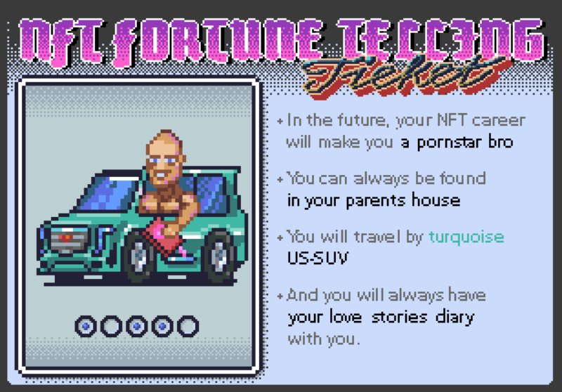 NFT FORTUNE TELLING #3 static NFT preview