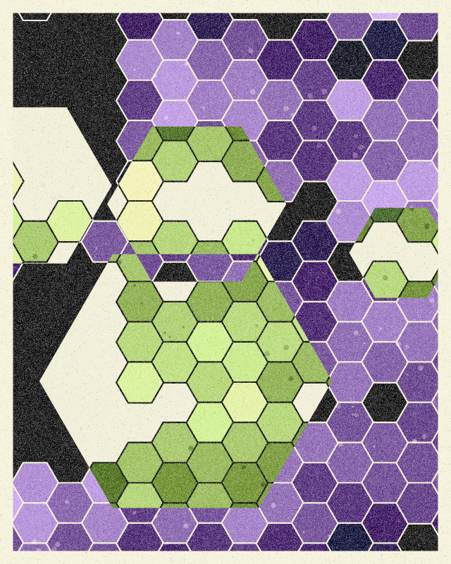 Esagoni #68 static NFT preview