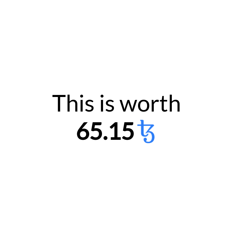 The Value Of Art #16 static token preview