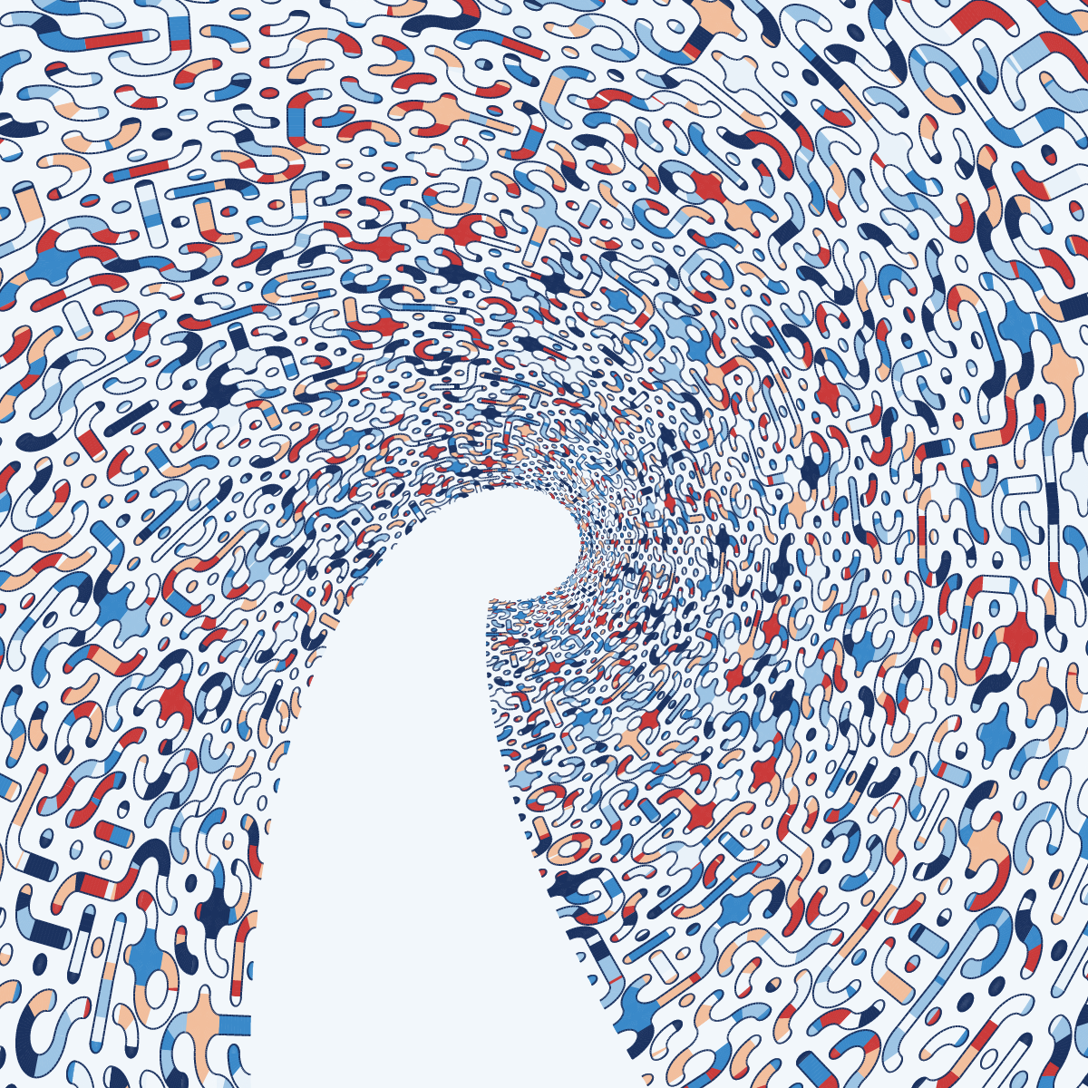 Truchet Decay #26 static token preview