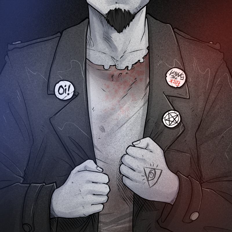 PUNX NOT DEAD #500 static token preview