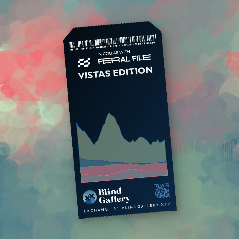 Blind Gallery Mint Pass (Vistas Edition) #190 static NFT preview