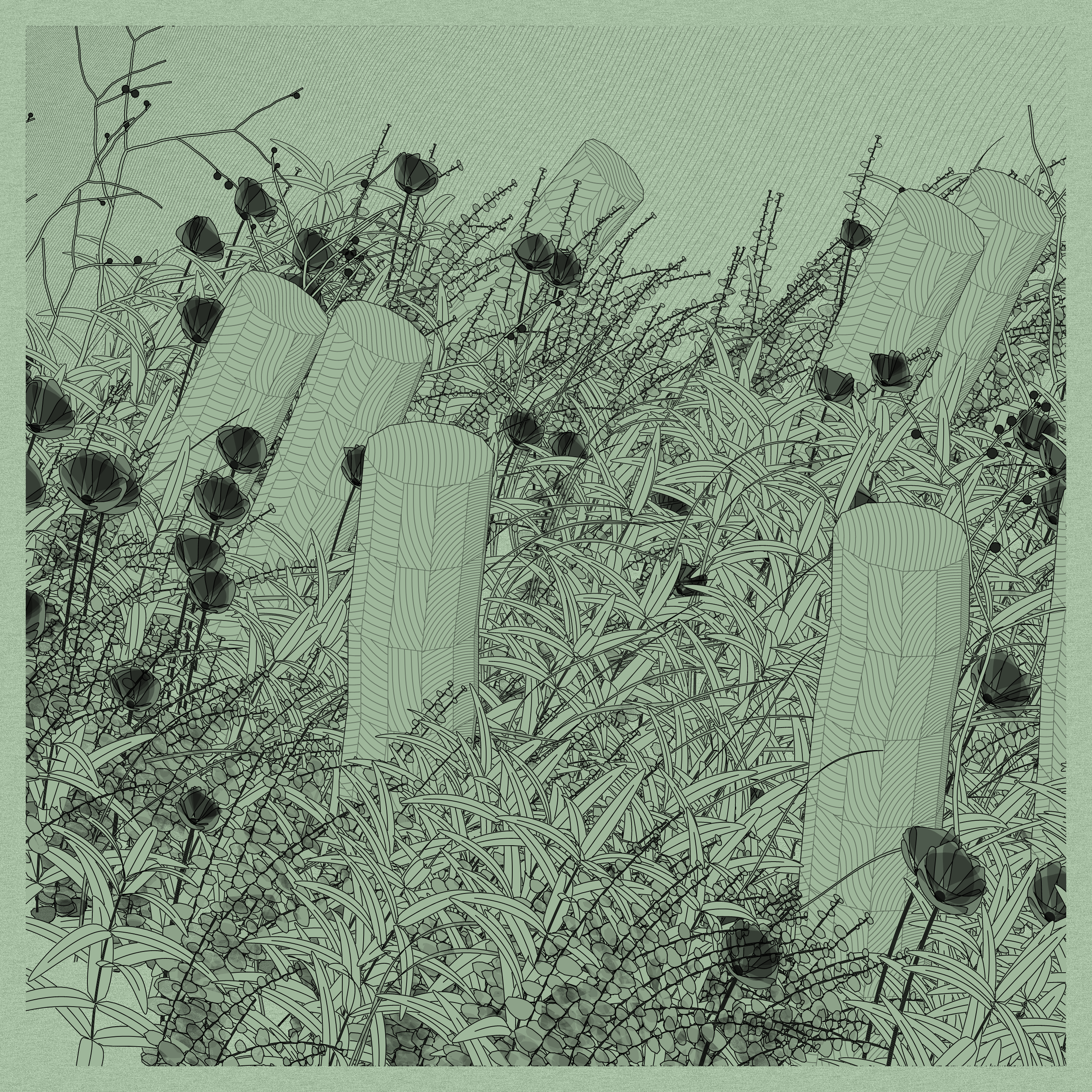 Garden, Monoliths #179 static token preview