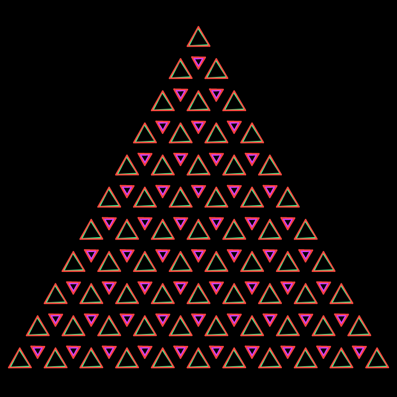 Your Brain on Triangles #126 static NFT preview