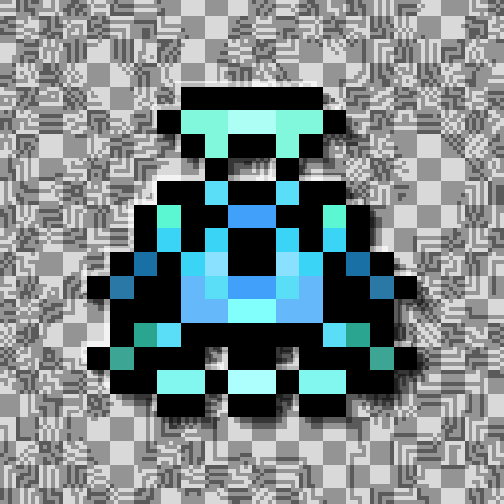 Pixel Spaceships Solos #194 static NFT preview