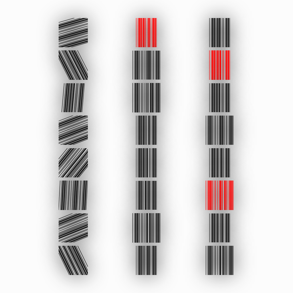 barcode(fxhash) #441 static NFT preview