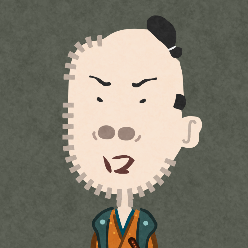Henoheno Samurai #2780 static token preview