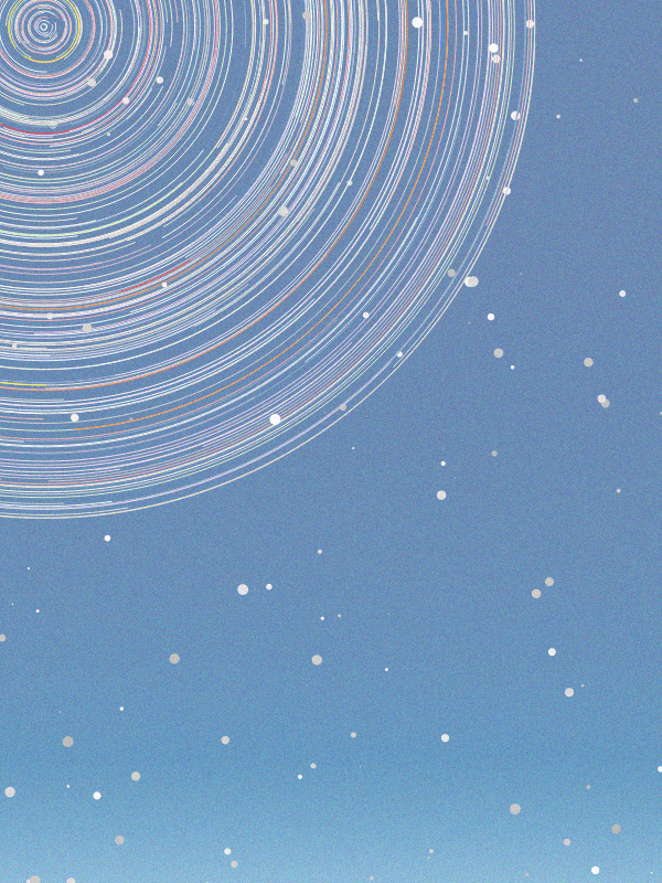 Starry Trail #84 static NFT preview