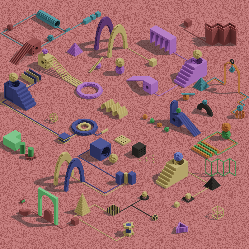 Game land #51 static NFT preview