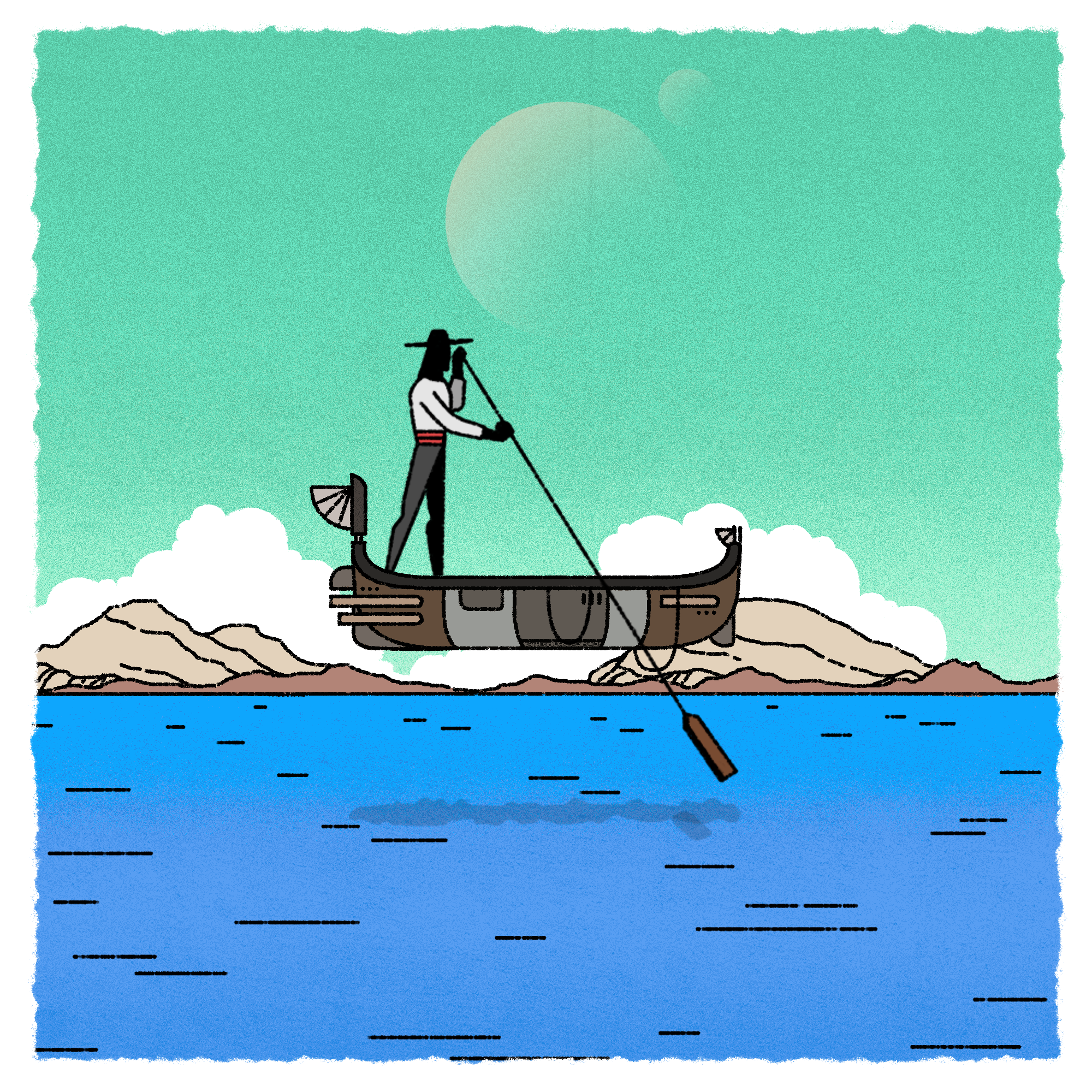 Travelling Gondola #117 static token preview