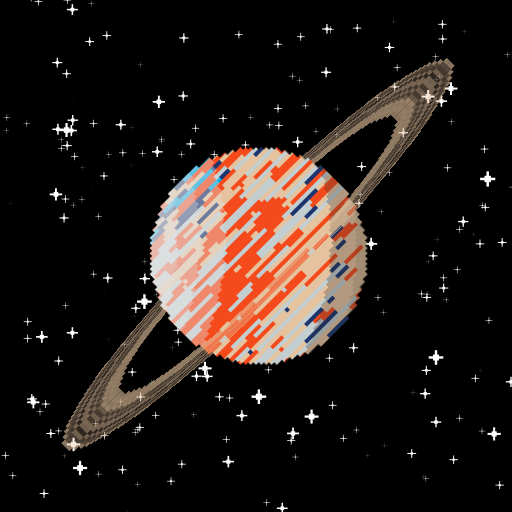 Pixel Planets #37 static token preview