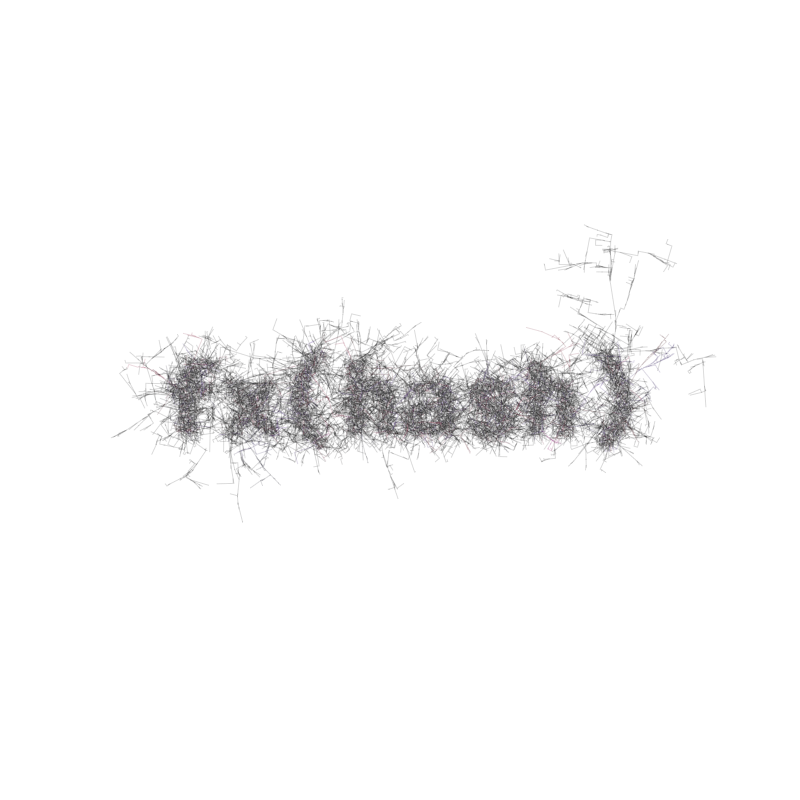 FXHASH Logo with Features #981 static token preview