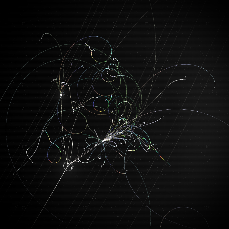 Subatomic Compositions #100 static NFT preview