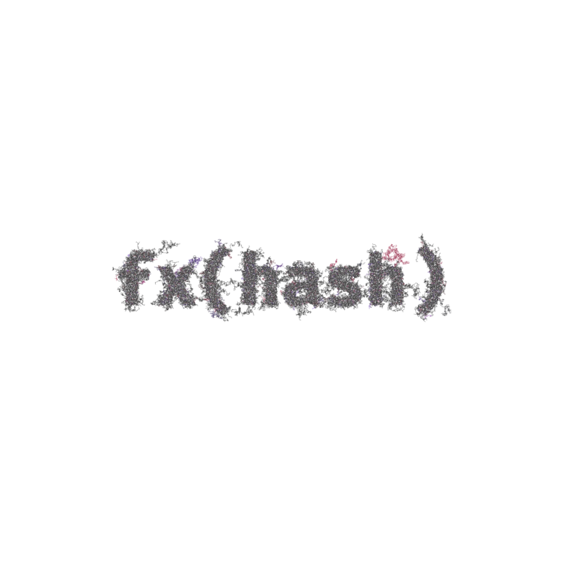 FXHASH Generative Logo #143 static token preview