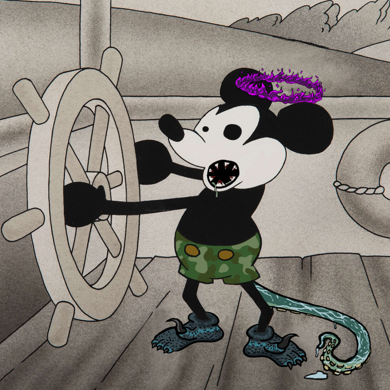 Willie's Nightmare Cash Grab #126 static token preview