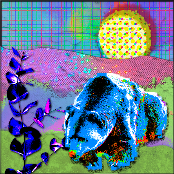 Saccharine Biomes: Hills #105 static NFT preview