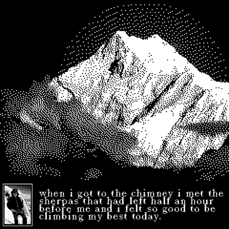 Mountaineering Diary Entries #100 static NFT preview