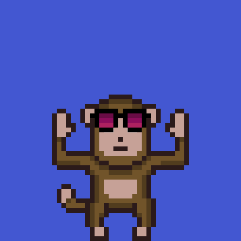 fxMonkeys #93 static token preview