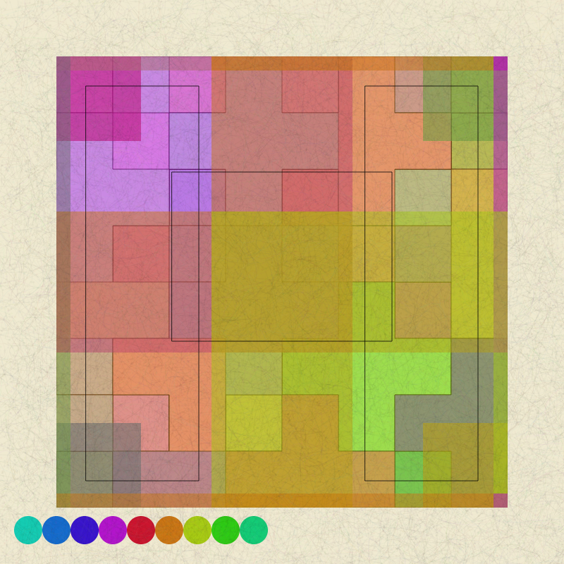 Polychromatic #231 static NFT preview