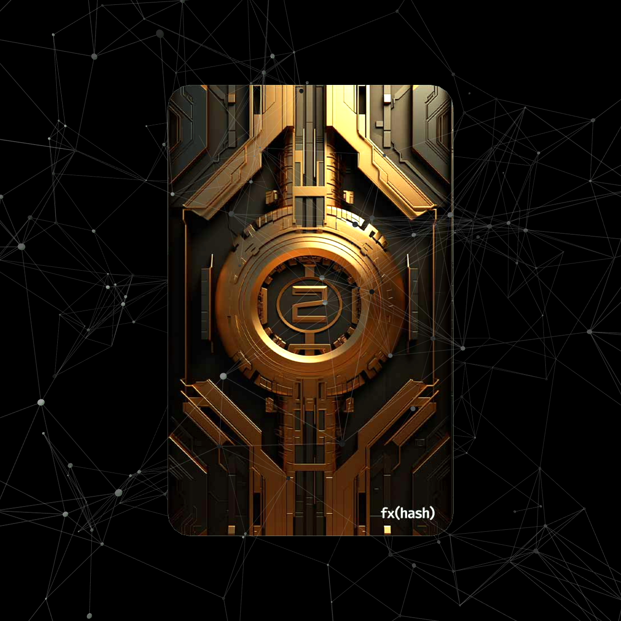 FXHash 2.0 Card #471 static NFT preview