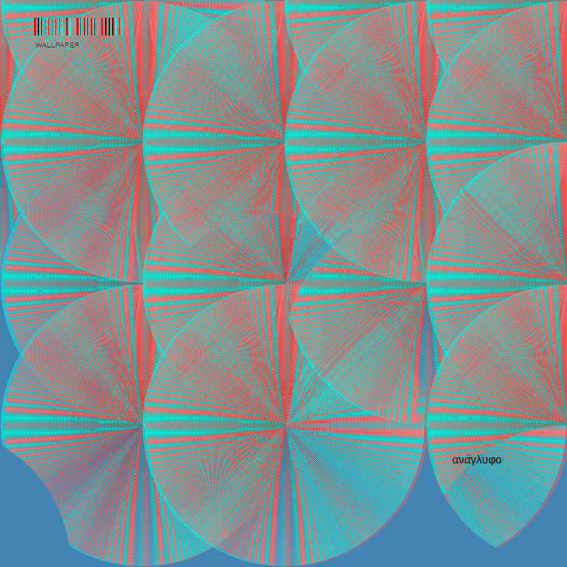 anaglyphic - Disk Wallpaper #4 static NFT preview