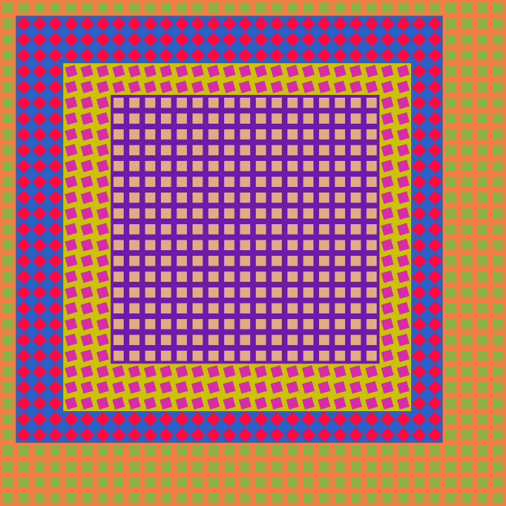 Square Planets #434 static NFT preview