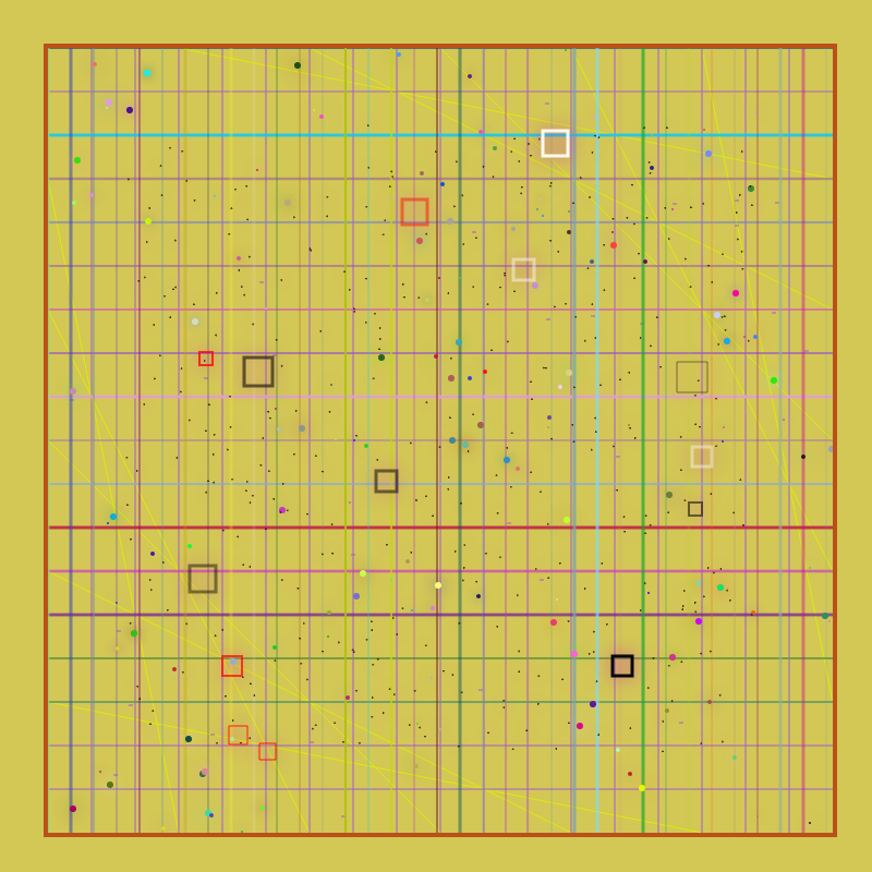 Deep Space Grid - AI Study III #97 static NFT preview