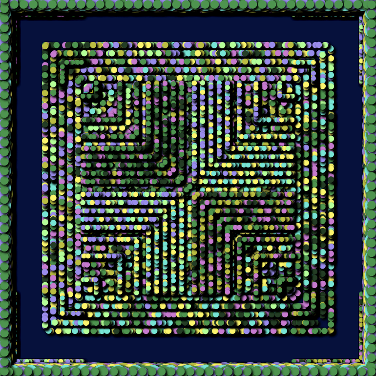 Intricate 4x4 - v2 #41 static NFT preview