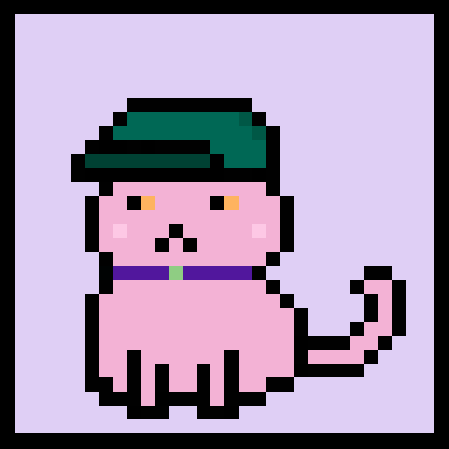 Lazy Kitties #1905 static token preview