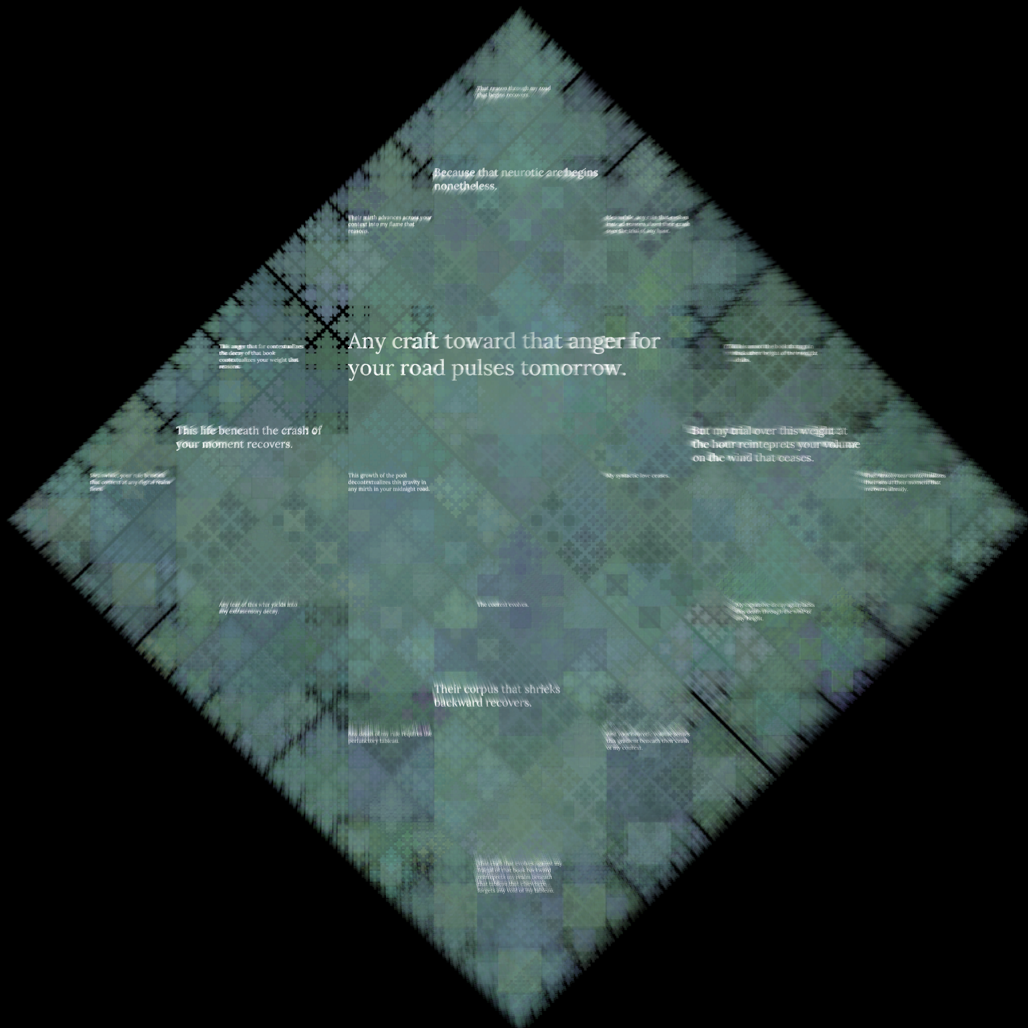 Diamond Fractal Fire #146 static token preview