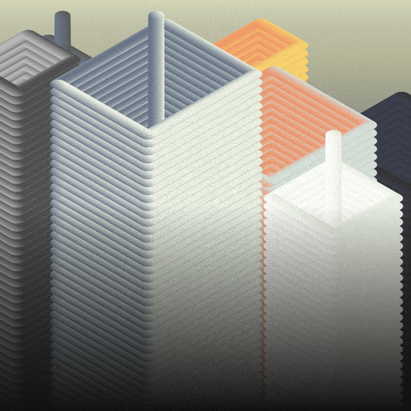 Radiator Towns #60 static NFT preview
