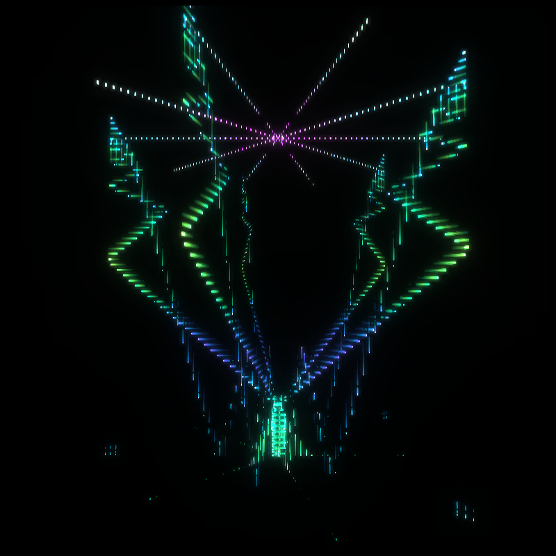 Toupie-Néon #99 static NFT preview