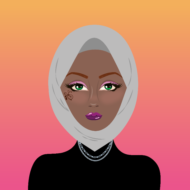Hijabis NFT #180 static token preview