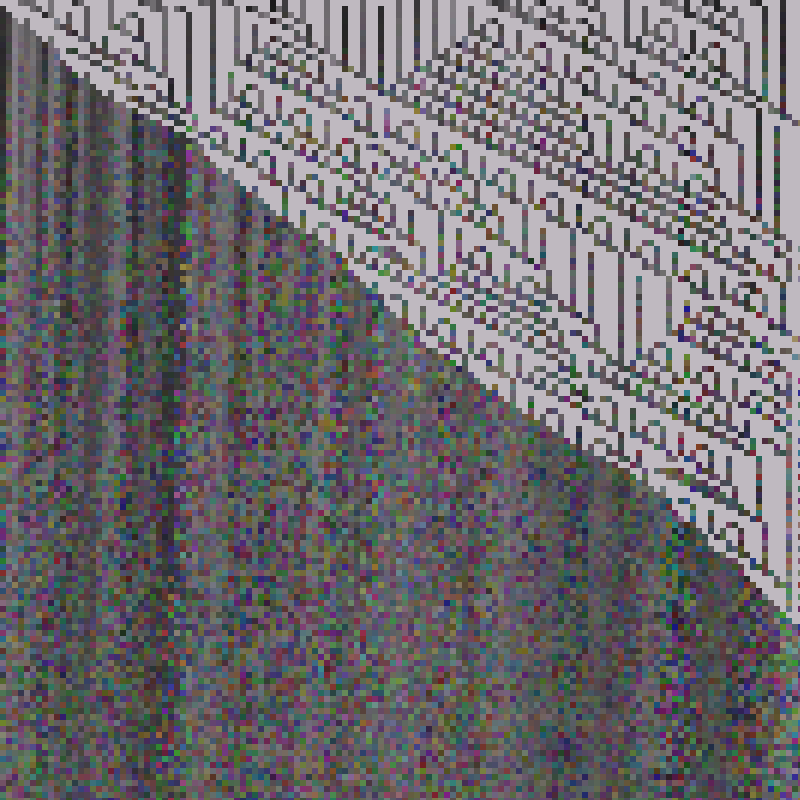 Colored Elementary Cellular Automaton #79 static token preview
