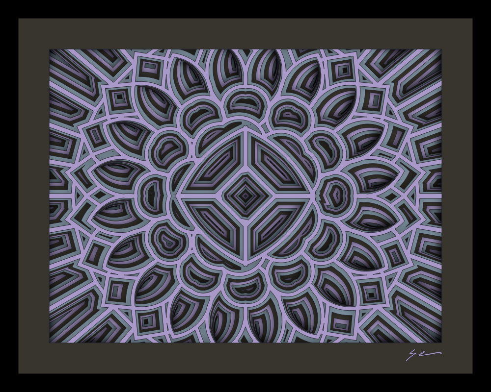 fx(mandala) #133 static NFT preview