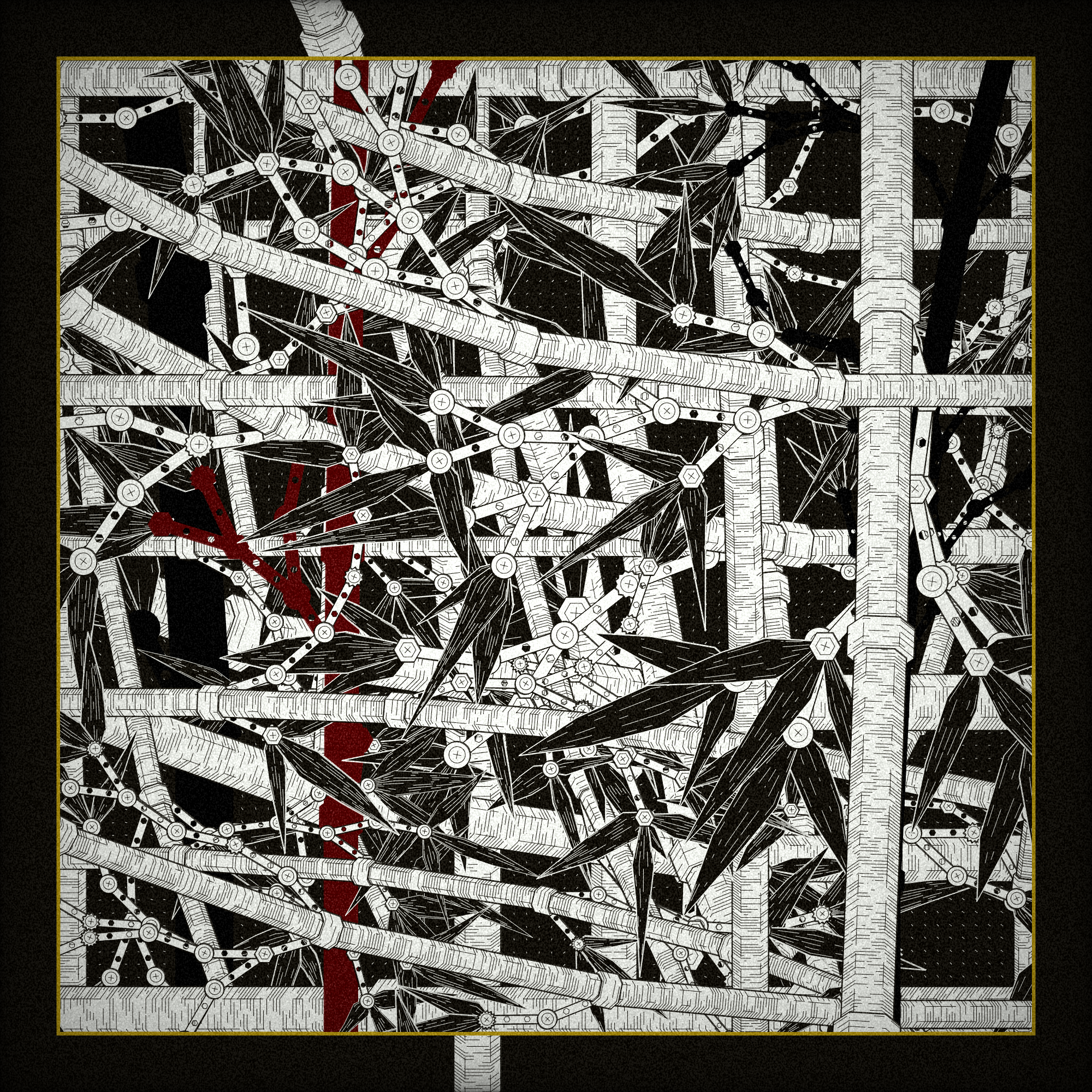Mecha-Bamboo #101 static NFT preview