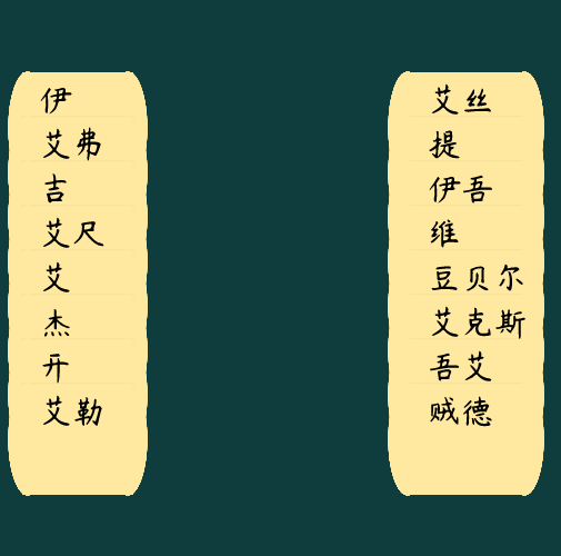 "Clerical script (隸書)" #10 static token preview