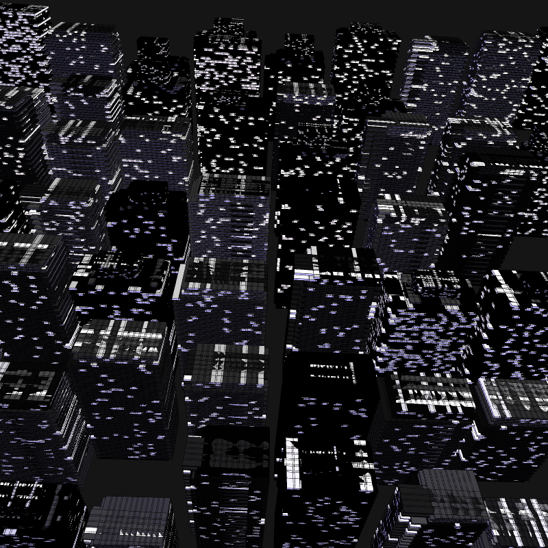 Night city glow #45 static token preview