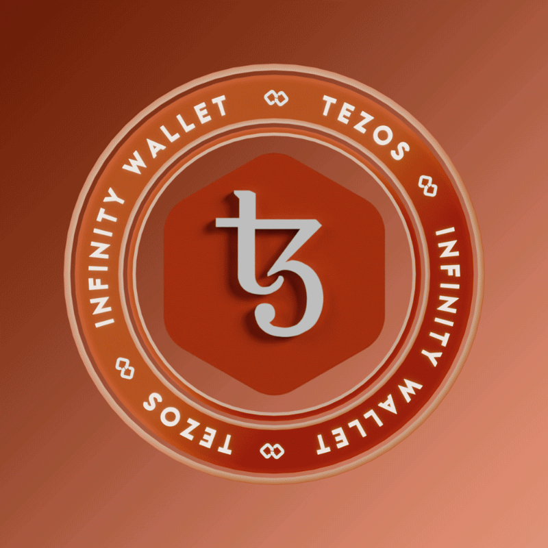Tezos x Infinity Wallet #159 static token preview