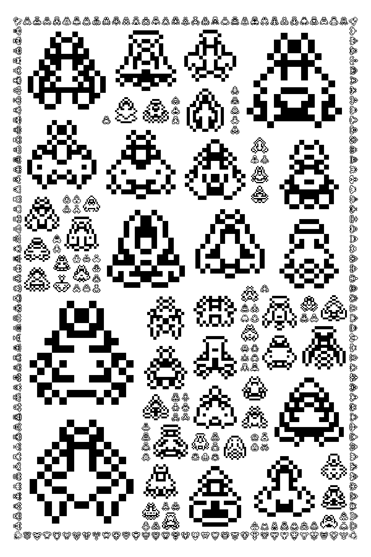 Pixel Spaceships #11 static token preview