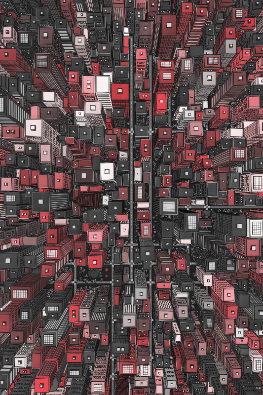 Dencity #744 static NFT preview