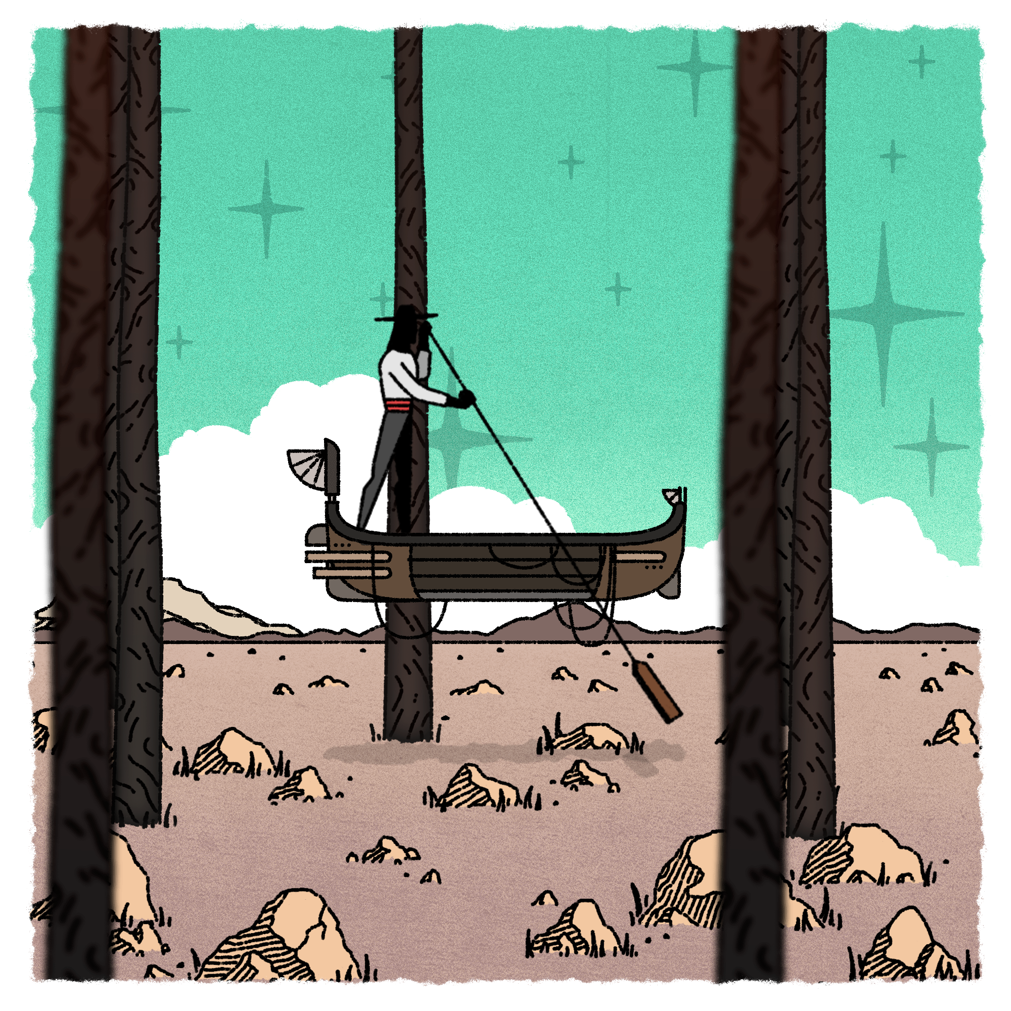 Travelling Gondola #80 static NFT preview