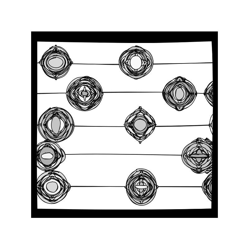 symmetrical(#scribble) #83 static NFT preview