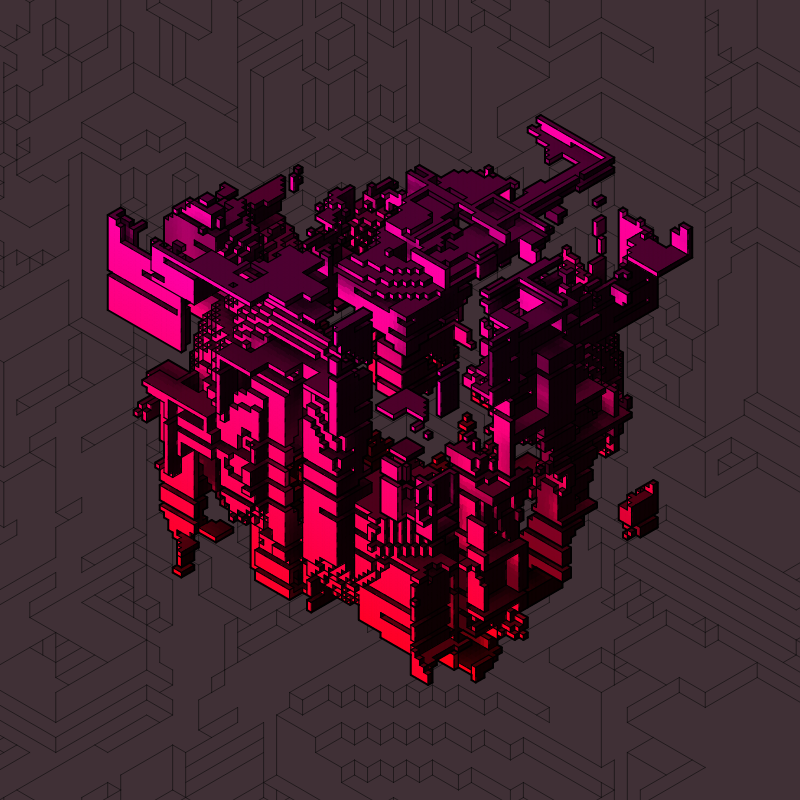 Isofrag generator series I #238 static NFT preview