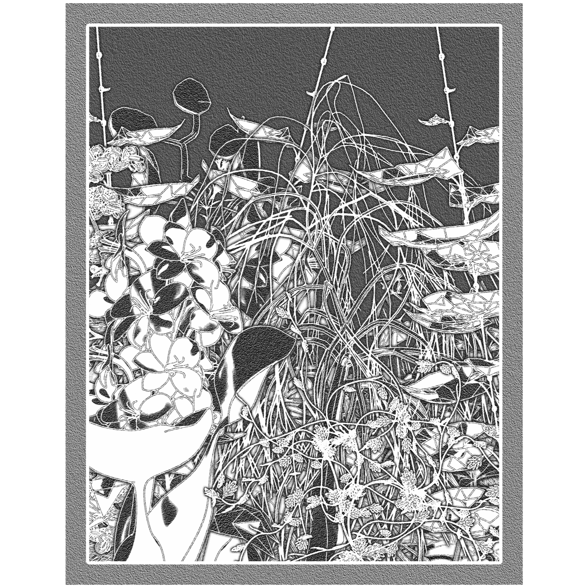 Flower View #259 static NFT preview
