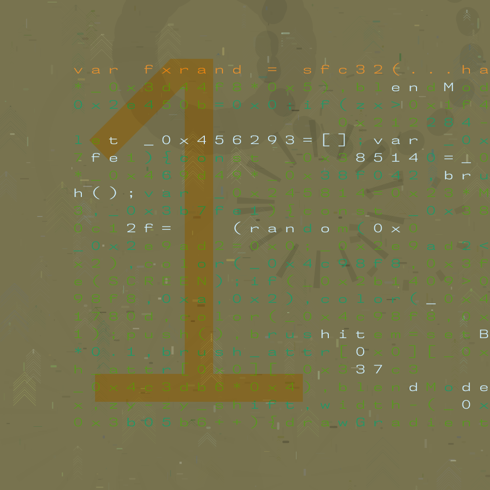 Code of 1 Year #1 static token preview