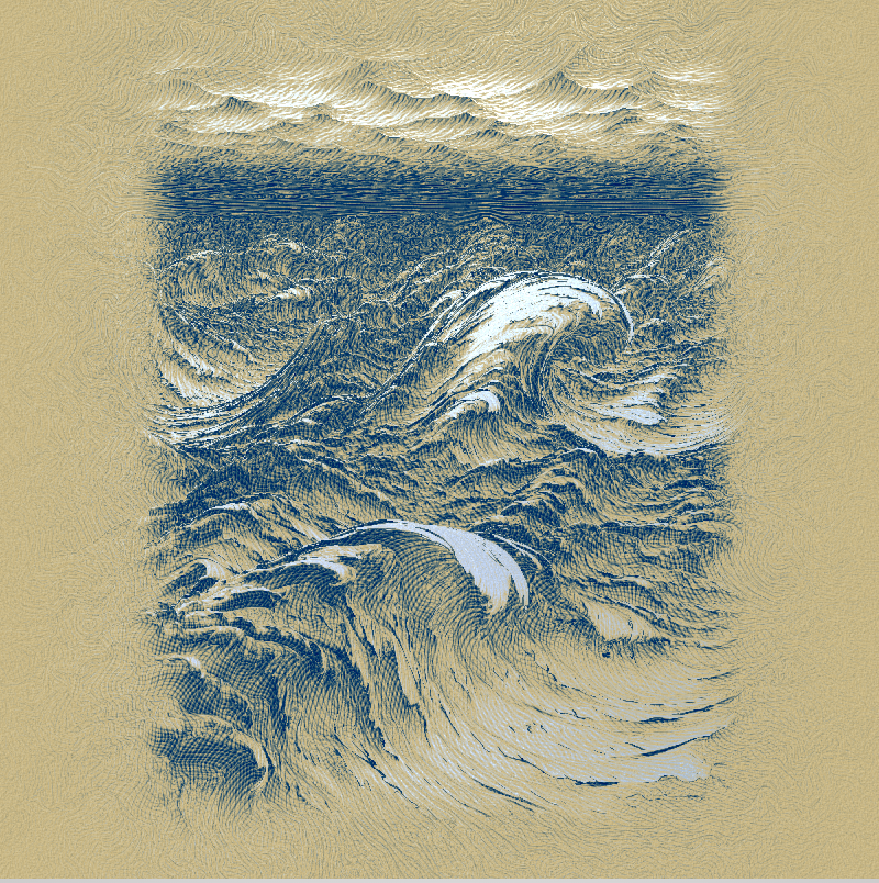 Schwere See #105 static NFT preview