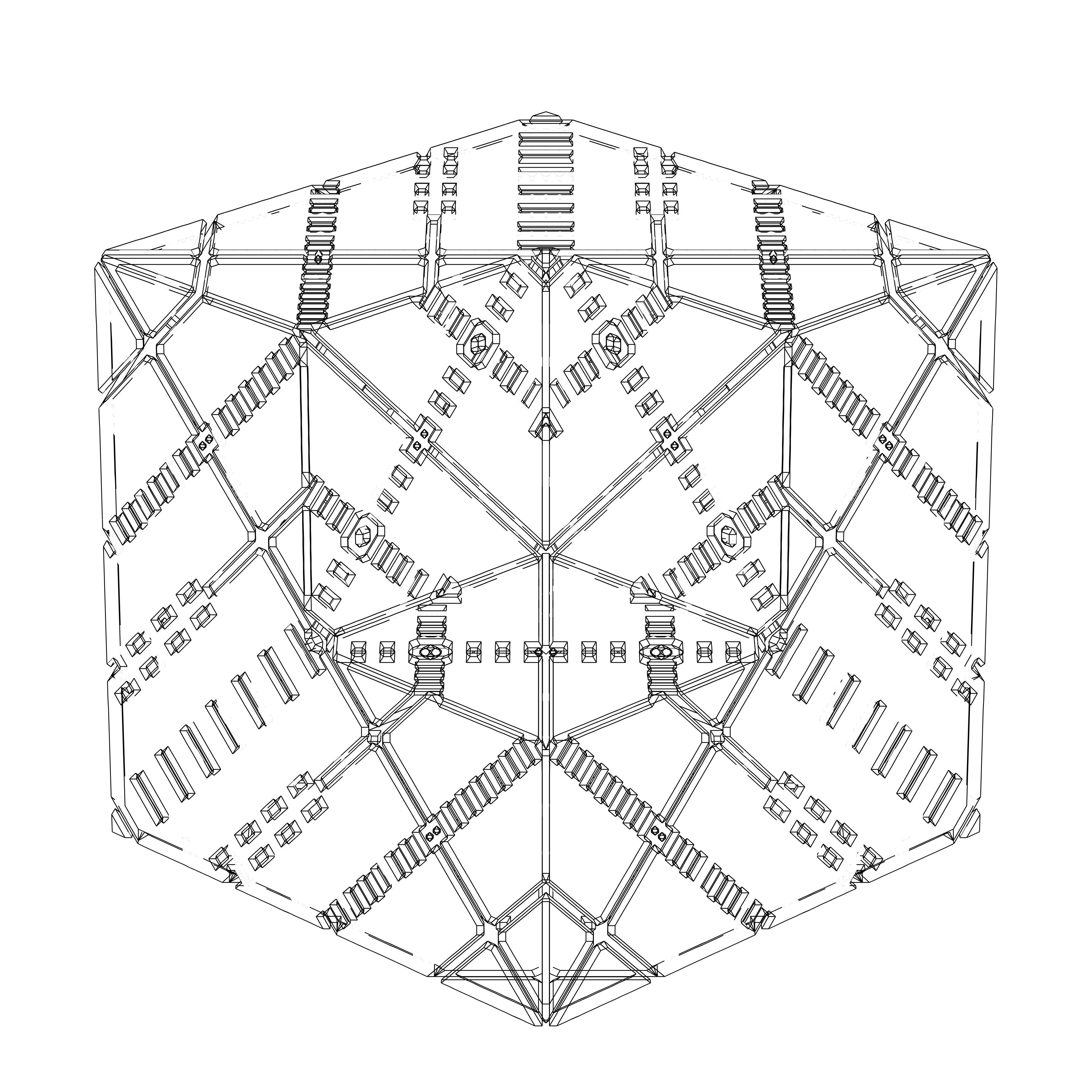 LL21 Alien Art Cube #532 static token preview