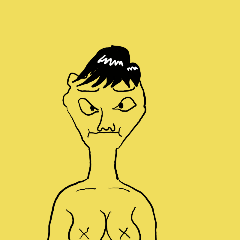rANDOM HUMAN CLUB TEZ #43 static NFT preview